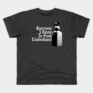 Lindenhurst Eagle Obelisk Kids T-Shirt